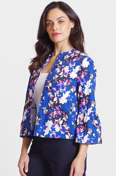Kenzie Jacket - Colorful Bouquet: FINAL SALE
