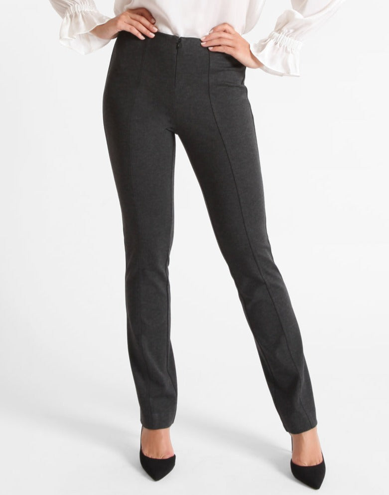 【THE MOZZ】Salt Pintuck Slacks Madewell Women's Slim Pintuck Pull On Pants, Cake Batter