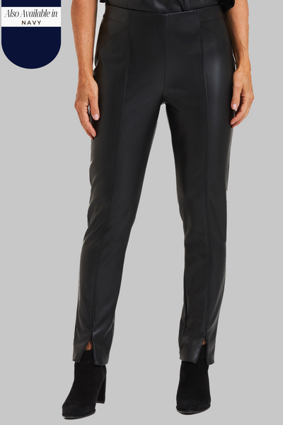 Sloane Pant - Faux Leather- FINAL SALE