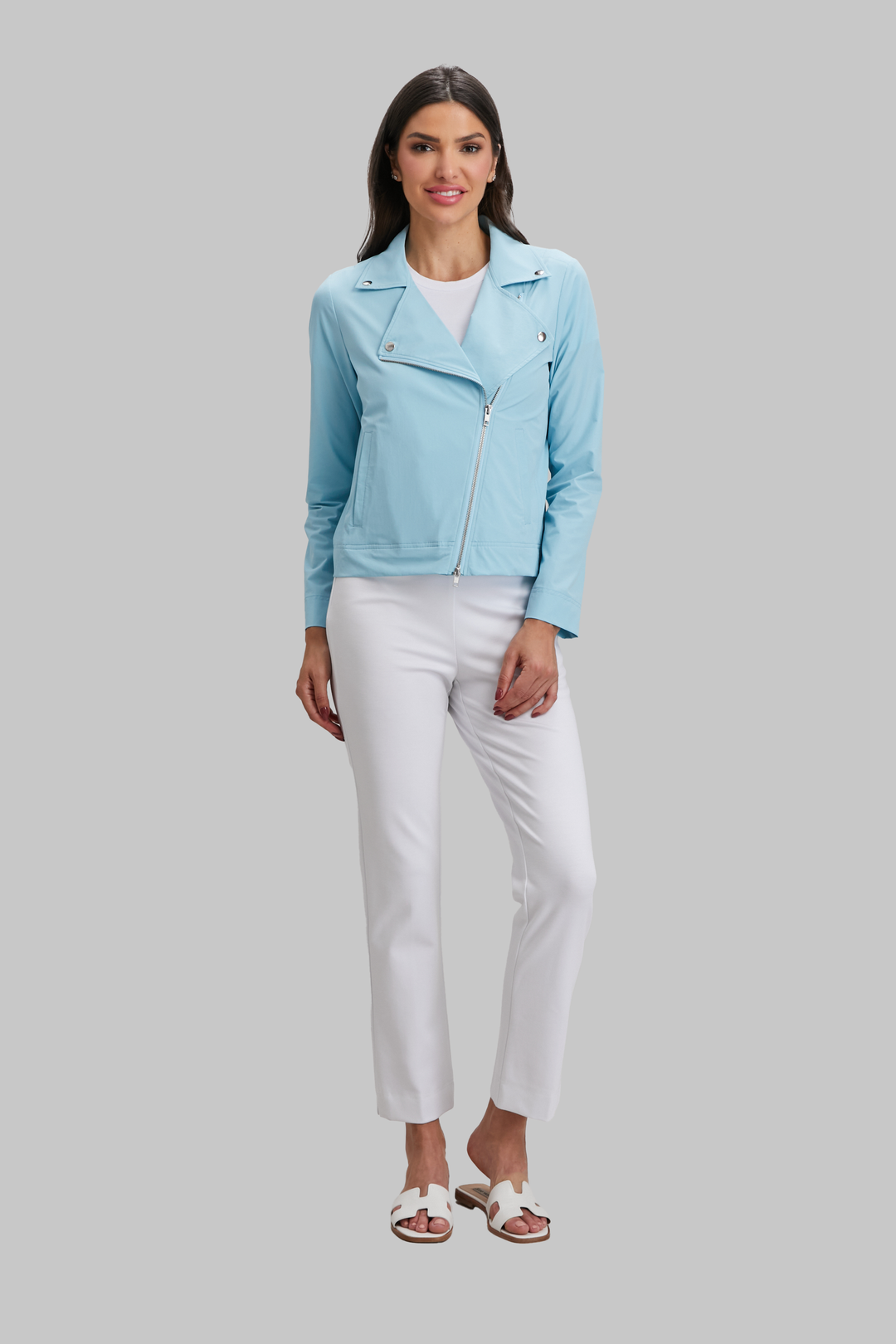 Majestic Stretch Mariel Moto Jacket