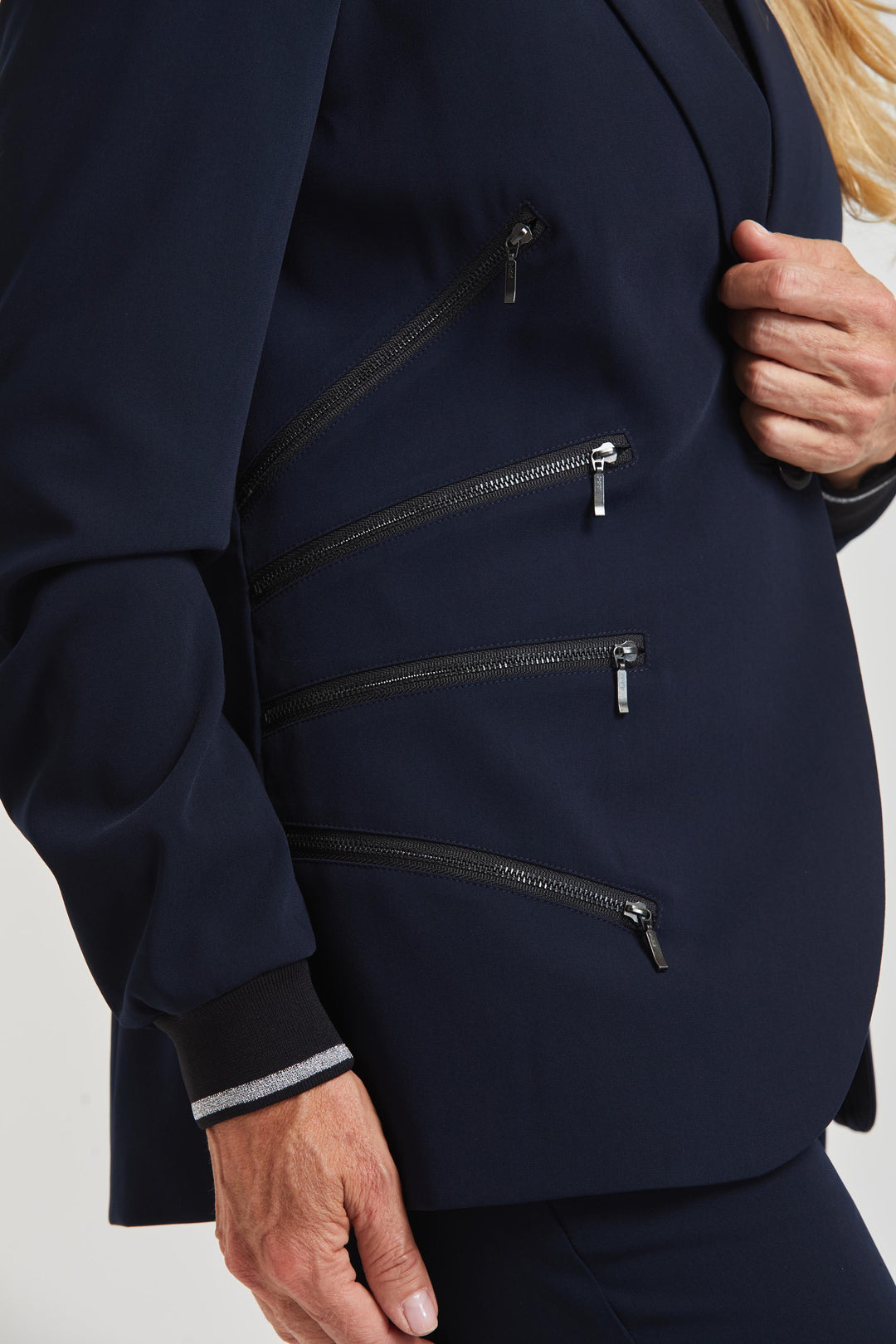 Journey Stretch Pletcher Multi Zip Jacket- FINAL SALE