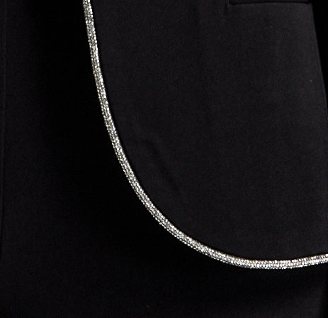 Remi Beaded Trim Jacket- FINAL SALE