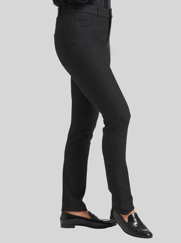 Kendra Slim Elastic Waist Pant- Iconic Twill- FINAL SALE