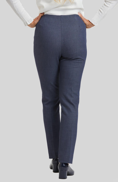Annie Pull On Pant- Iconic Twill