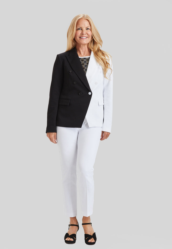 Fallon 2 Tone Jacket - Solstice Pique- FINAL SALE