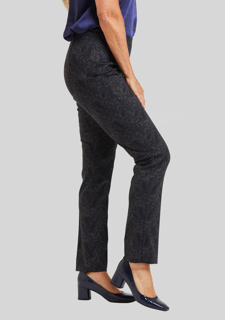 Amsterdam Paisley Annie Pull On Pant- FINAL SALE