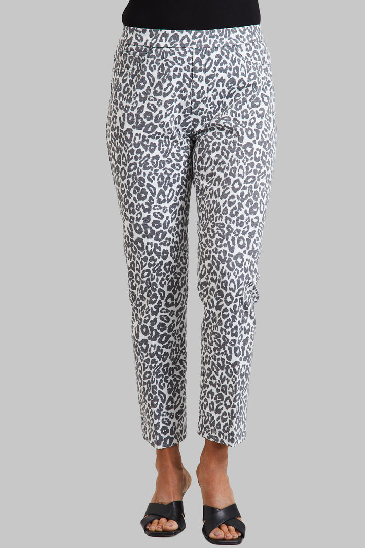 Animal Print Joey Crop Jean