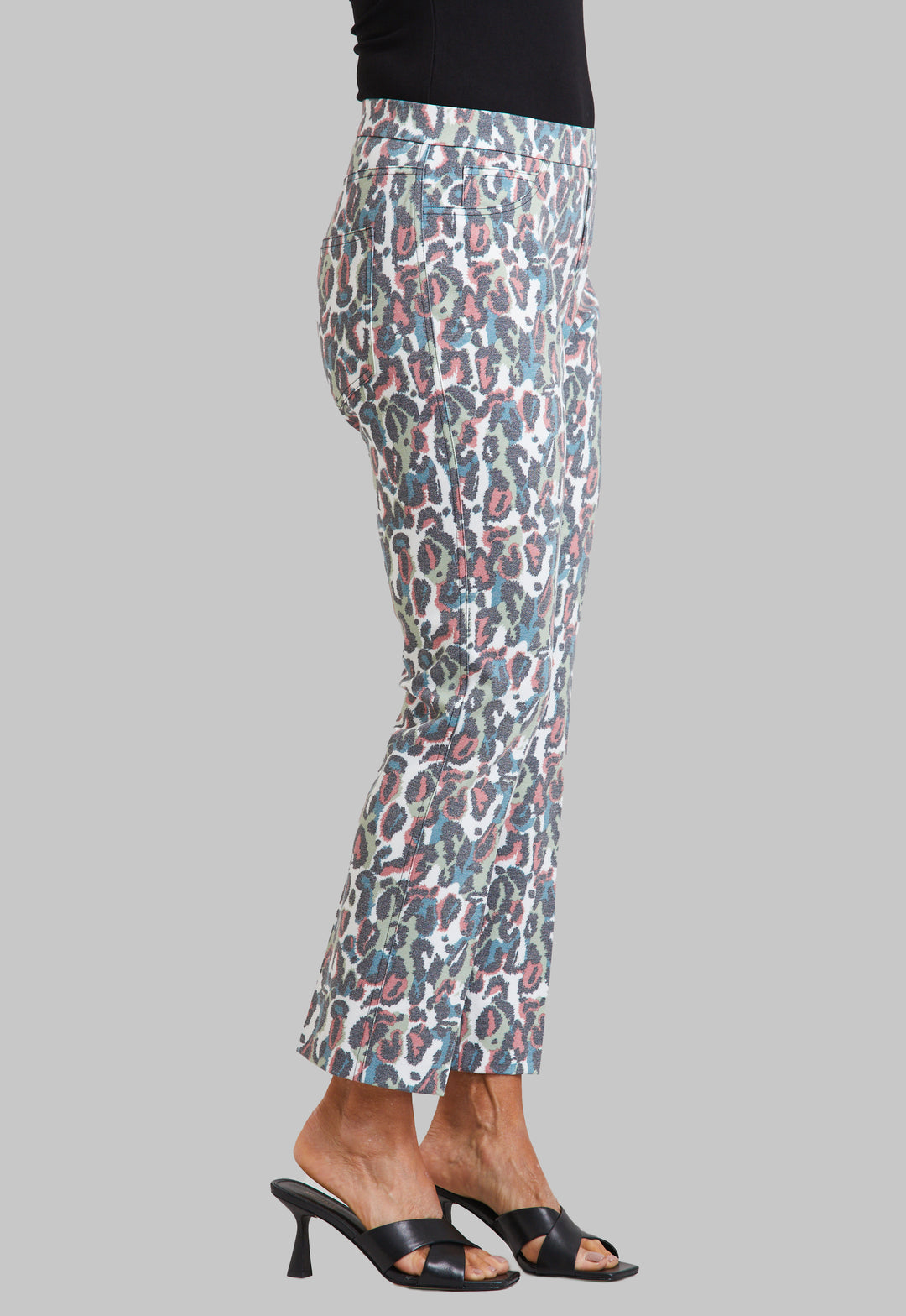 Animal Print Joey Crop Jean