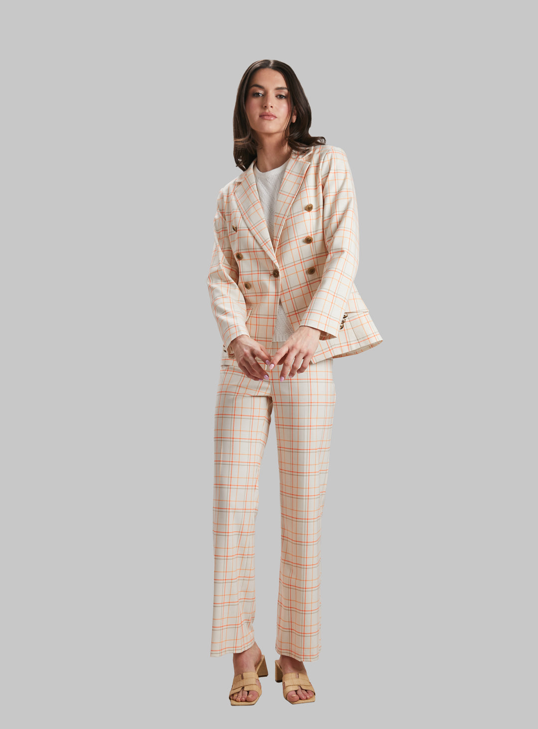 Cape Plaid Jules Pant - FINAL SALE