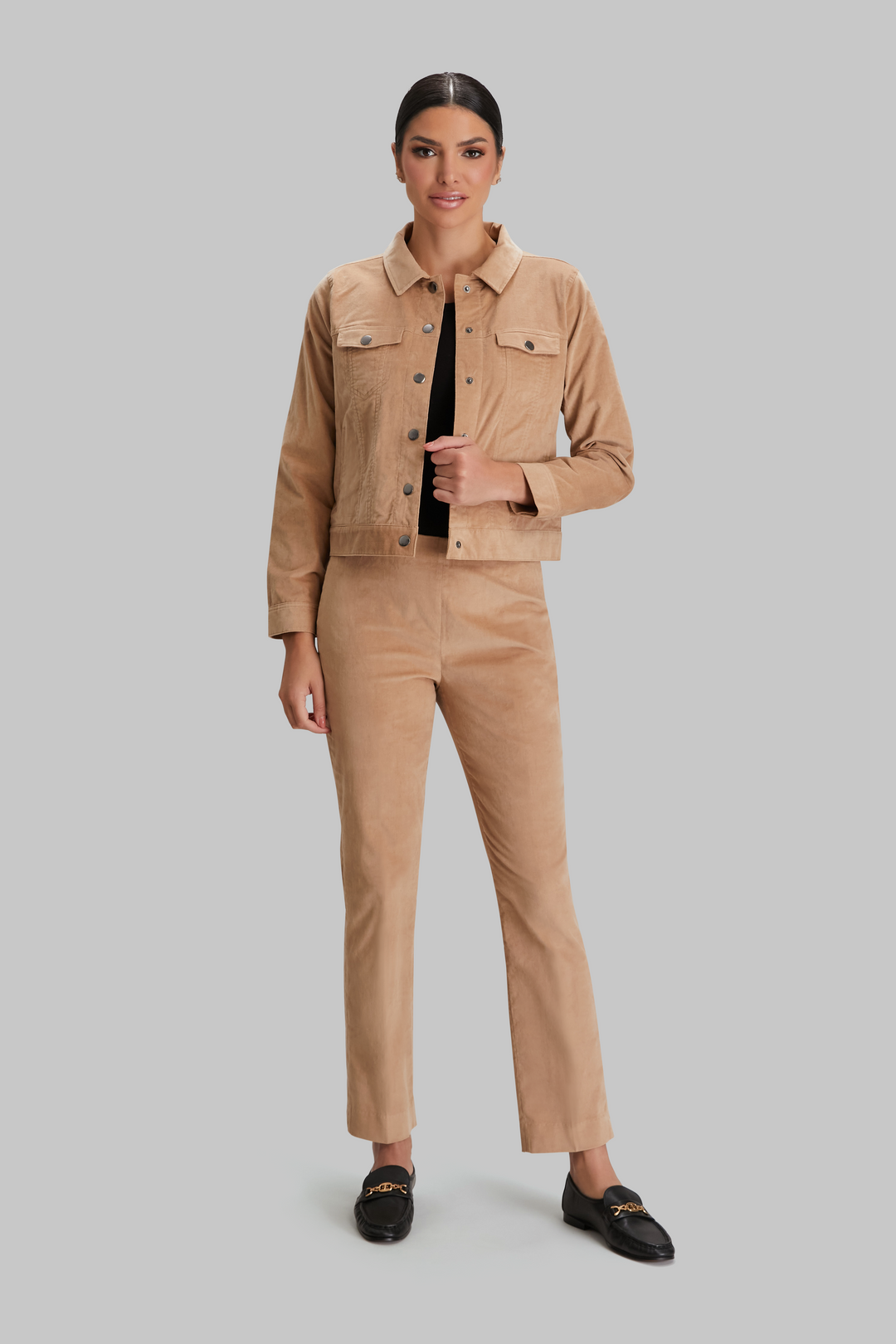 Washed Velvet Ruby Jean Jacket FINAL SALE