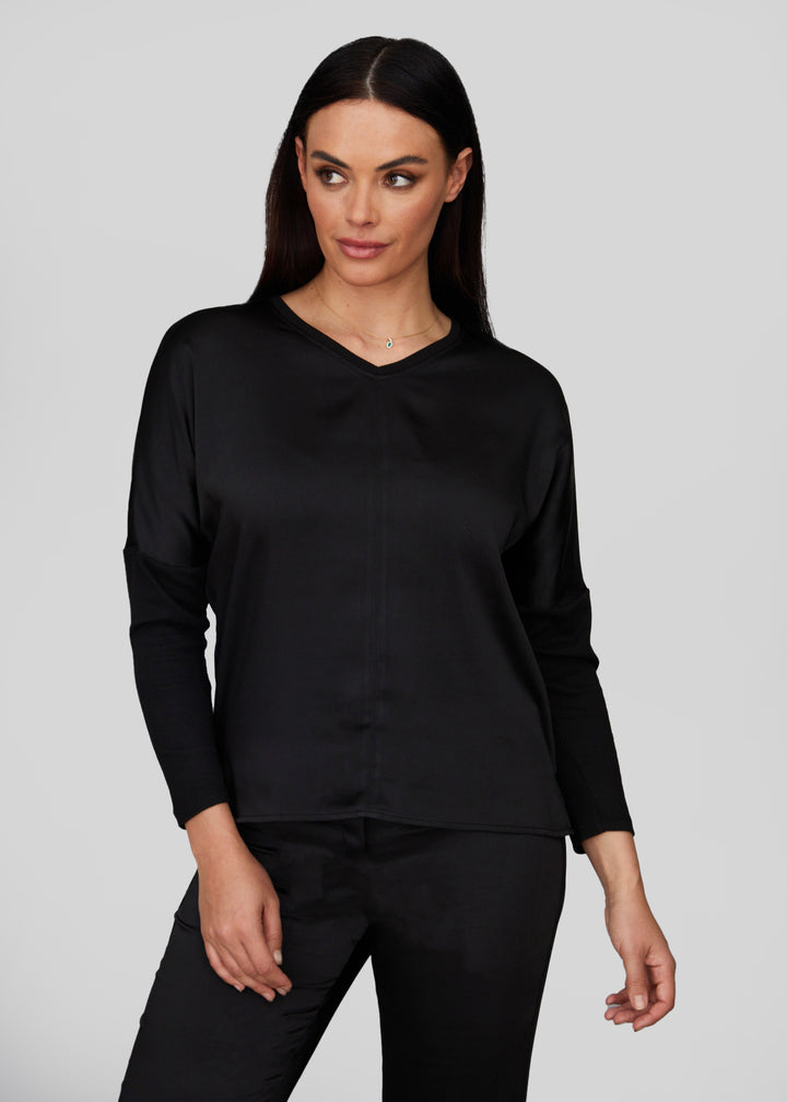 Jones Long Sleeve V-Neck - Epic Shine- FINAL SALE