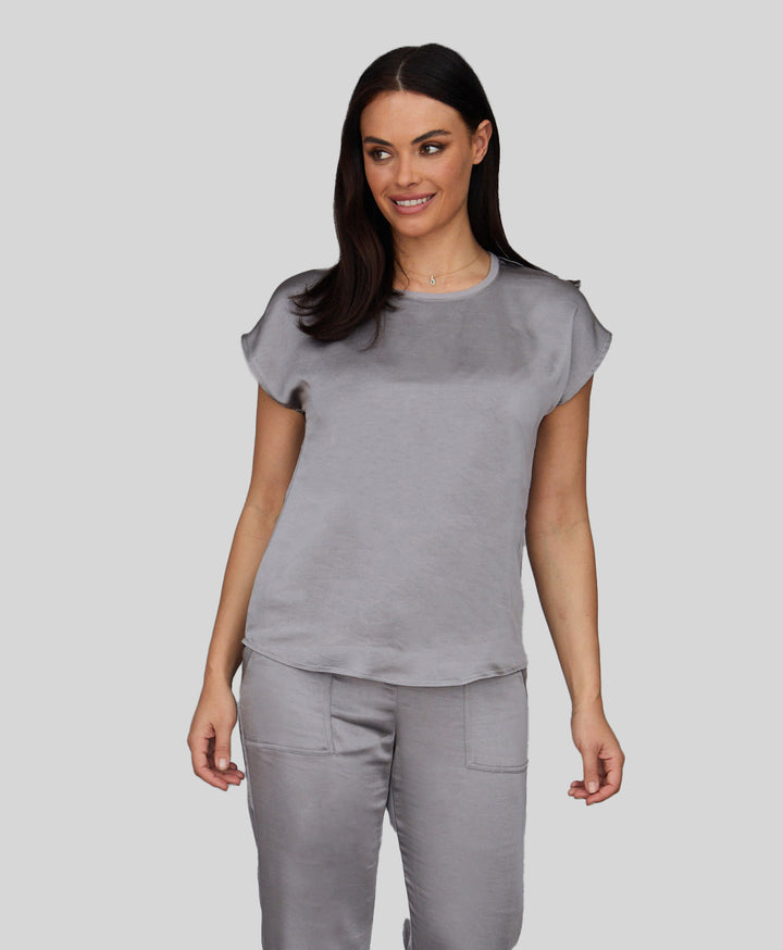 Moss Short Sleeve Crew - Epic Shine- FINAL SALE