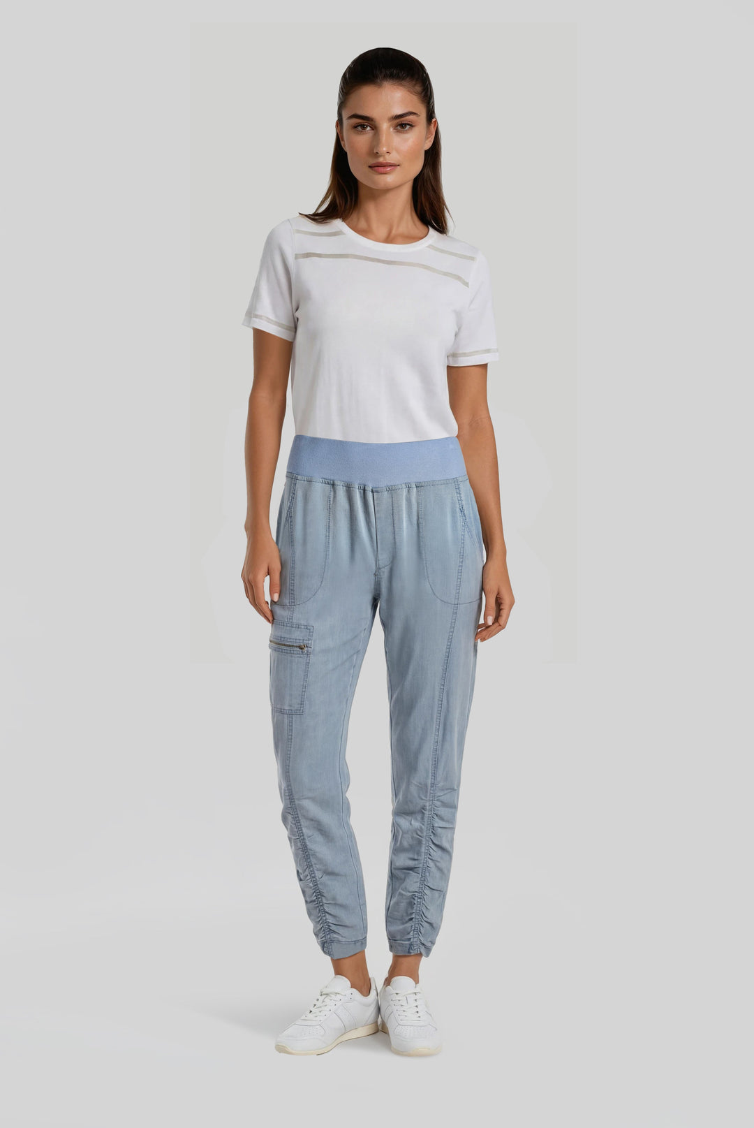 Ash Zip Pocket Pant Wander Weave XS / Chambray