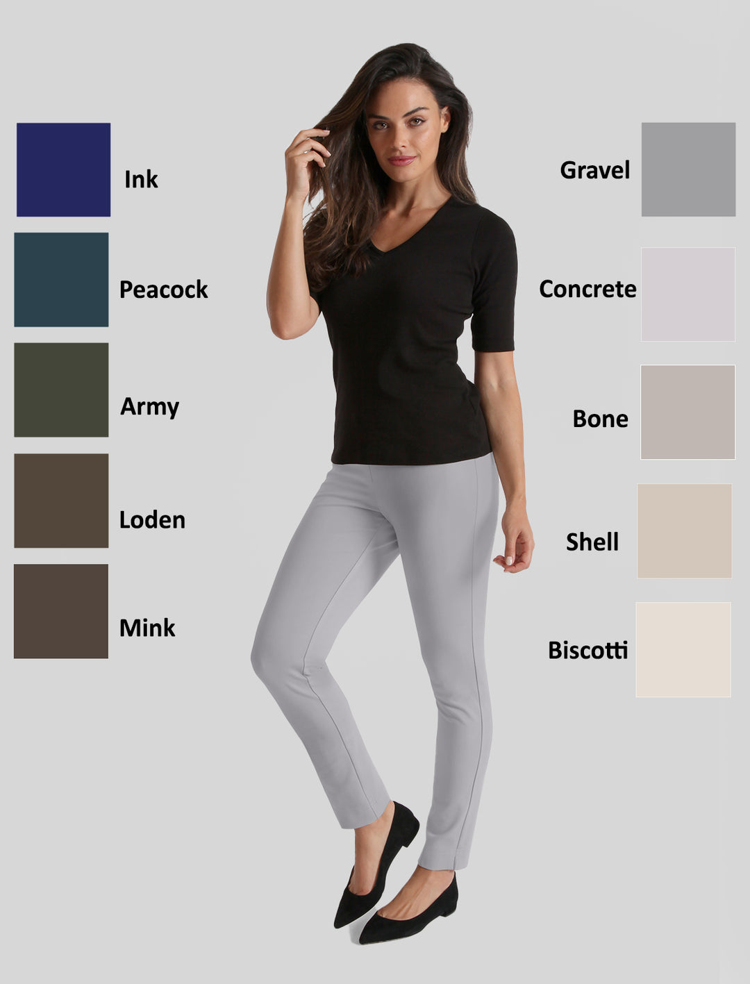 Jasmine Pant - Paramount Knit: Sale Colors: FINAL SALE COLORS