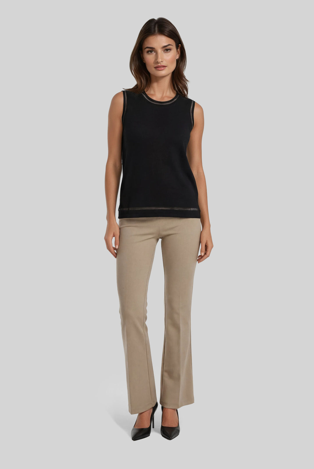Kitty 28" Flare Paramount Knit XS / Black