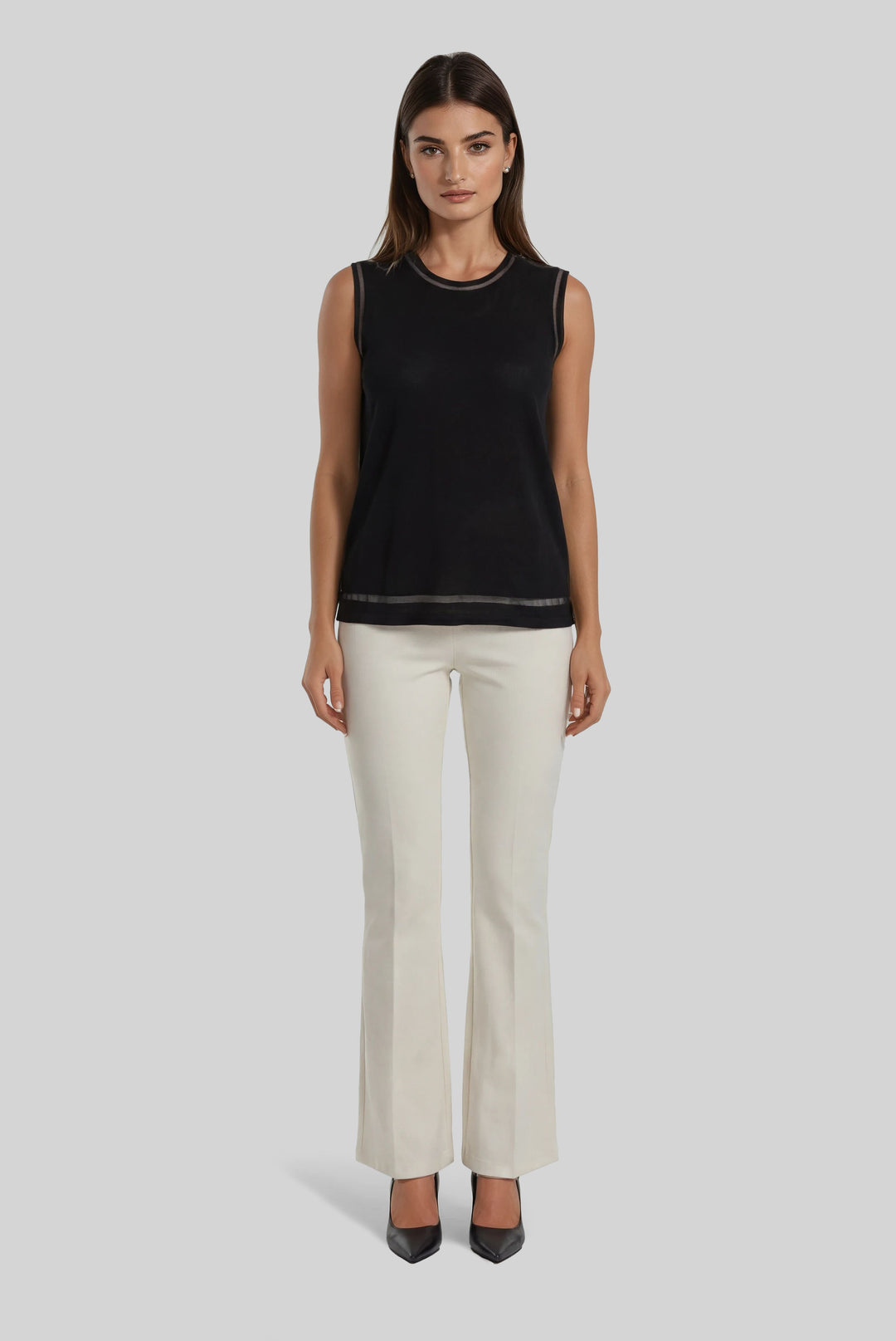 Kitty 28" Flare Paramount Knit XS / Black
