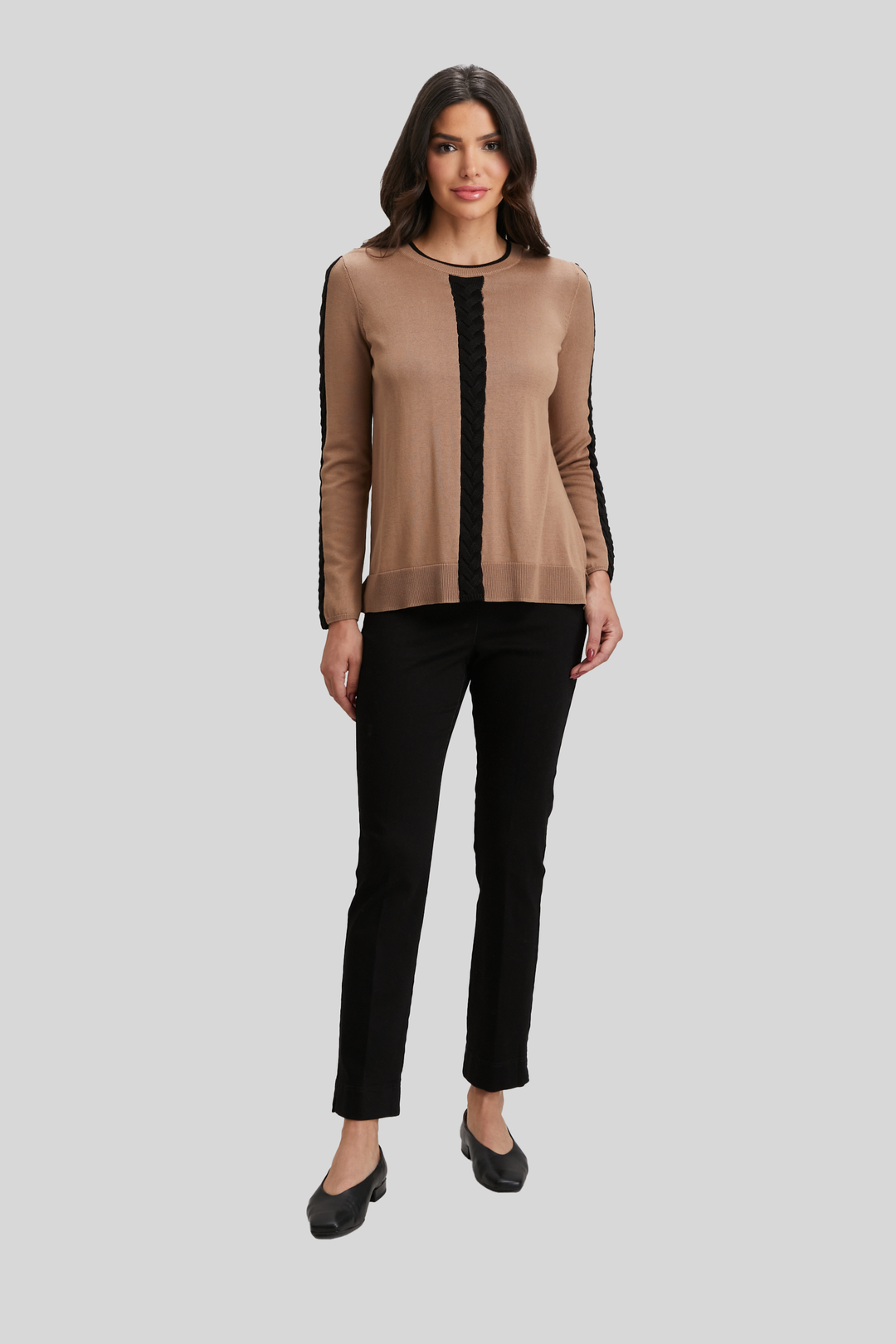 Texture Long Sleeve Cable - FINAL SALE