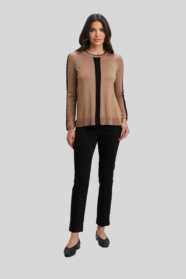 Texture Long Sleeve Cable - FINAL SALE