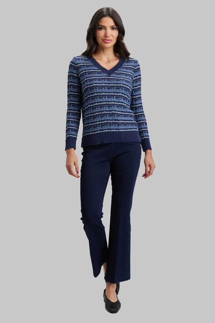 Serenity Stripes V-Neck - FINAL SALE