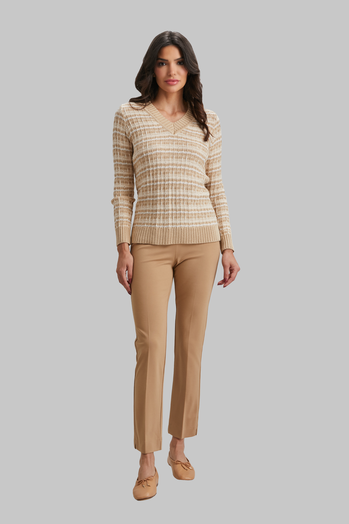 Serenity Stripes V-Neck - FINAL SALE