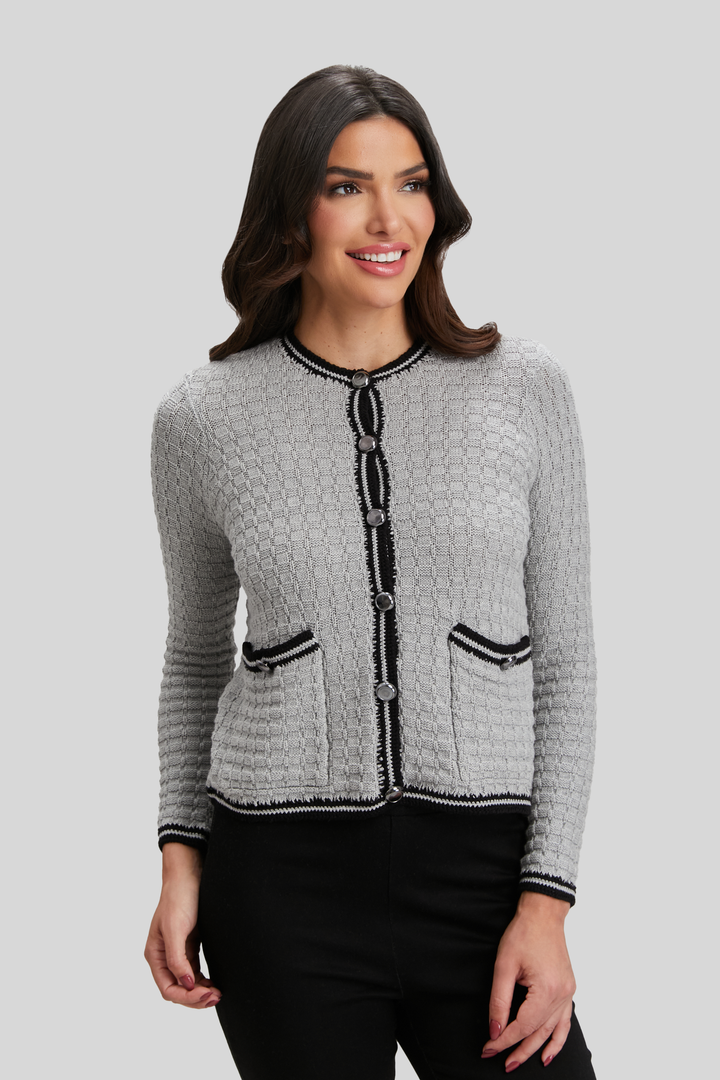 Crochet Detail Cardigan - FINAL SALE