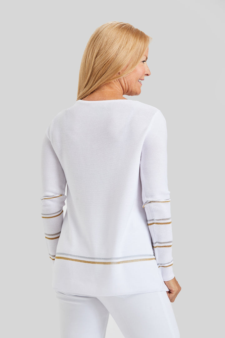 Dash of Glitz V-Neck- FINAL SALE