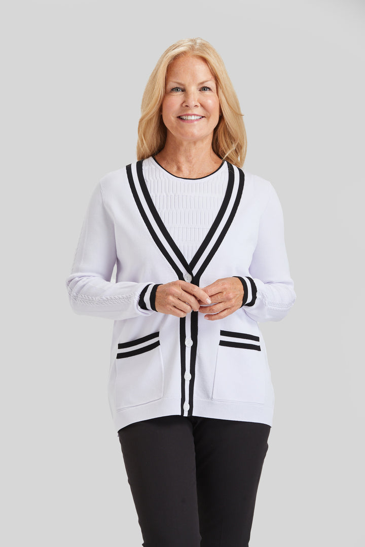 Off to the Races Cardigan- FINAL SALE