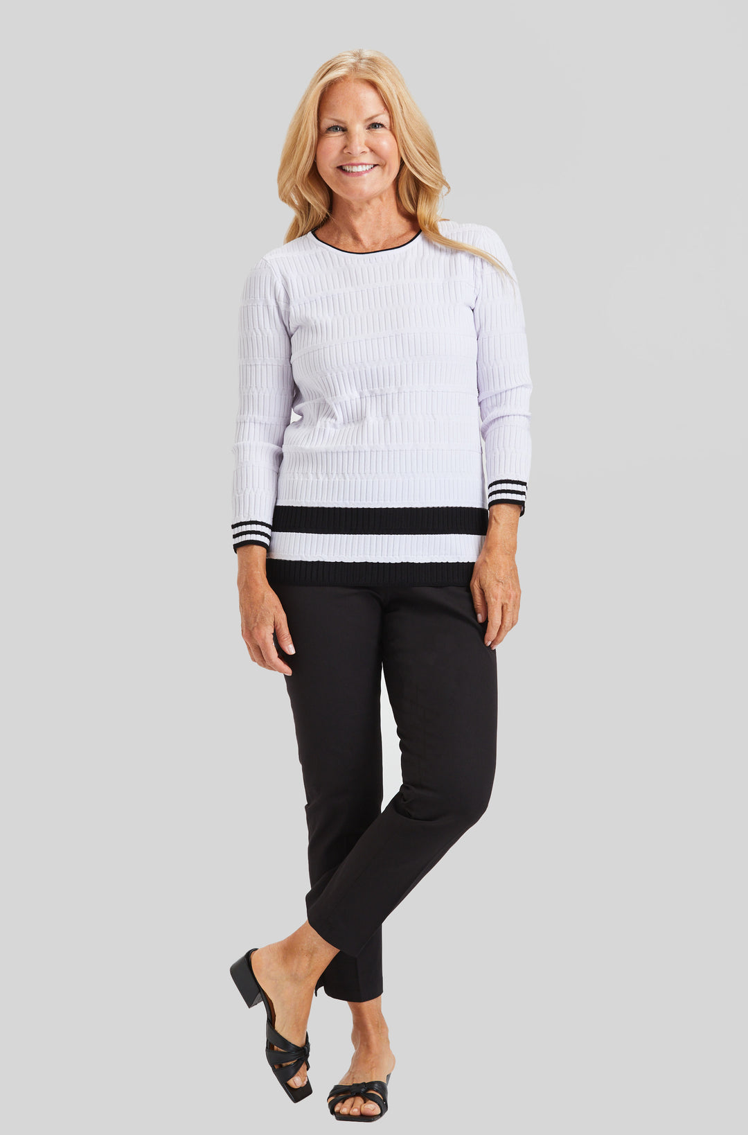 Off to the Races Crewneck- FINAL SALE