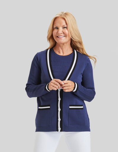 Off to the Races Cardigan- FINAL SALE