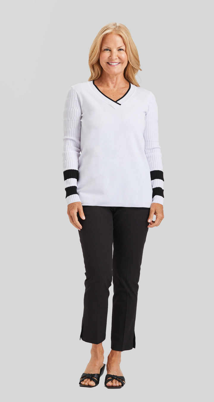Off to the Races V-Neck-FINAL SALE