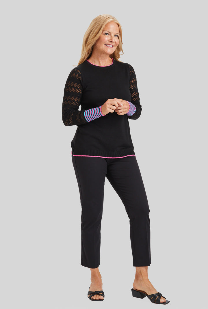 Joey Pull On Crop Jean - Radiant Stretch - FINAL SALE
