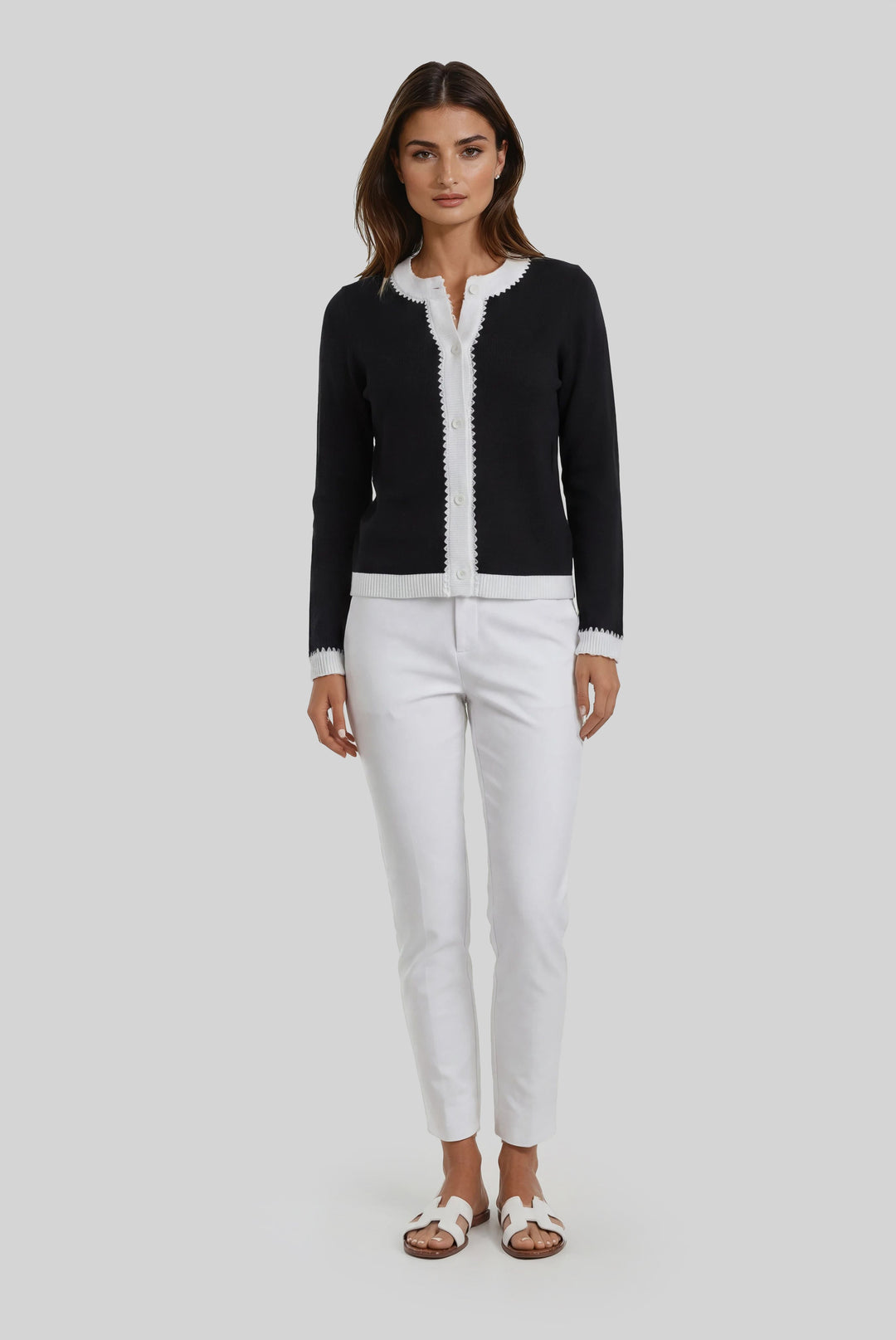 Cardigan Vibrant Splash XS / White