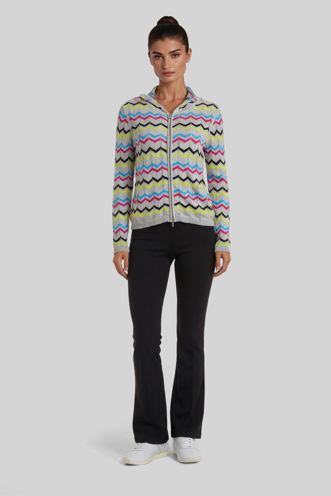 Zip Cardigan Yacht Club XS / Brights