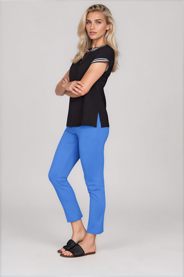 Troy Pull on Crop Jean Premier Stretch