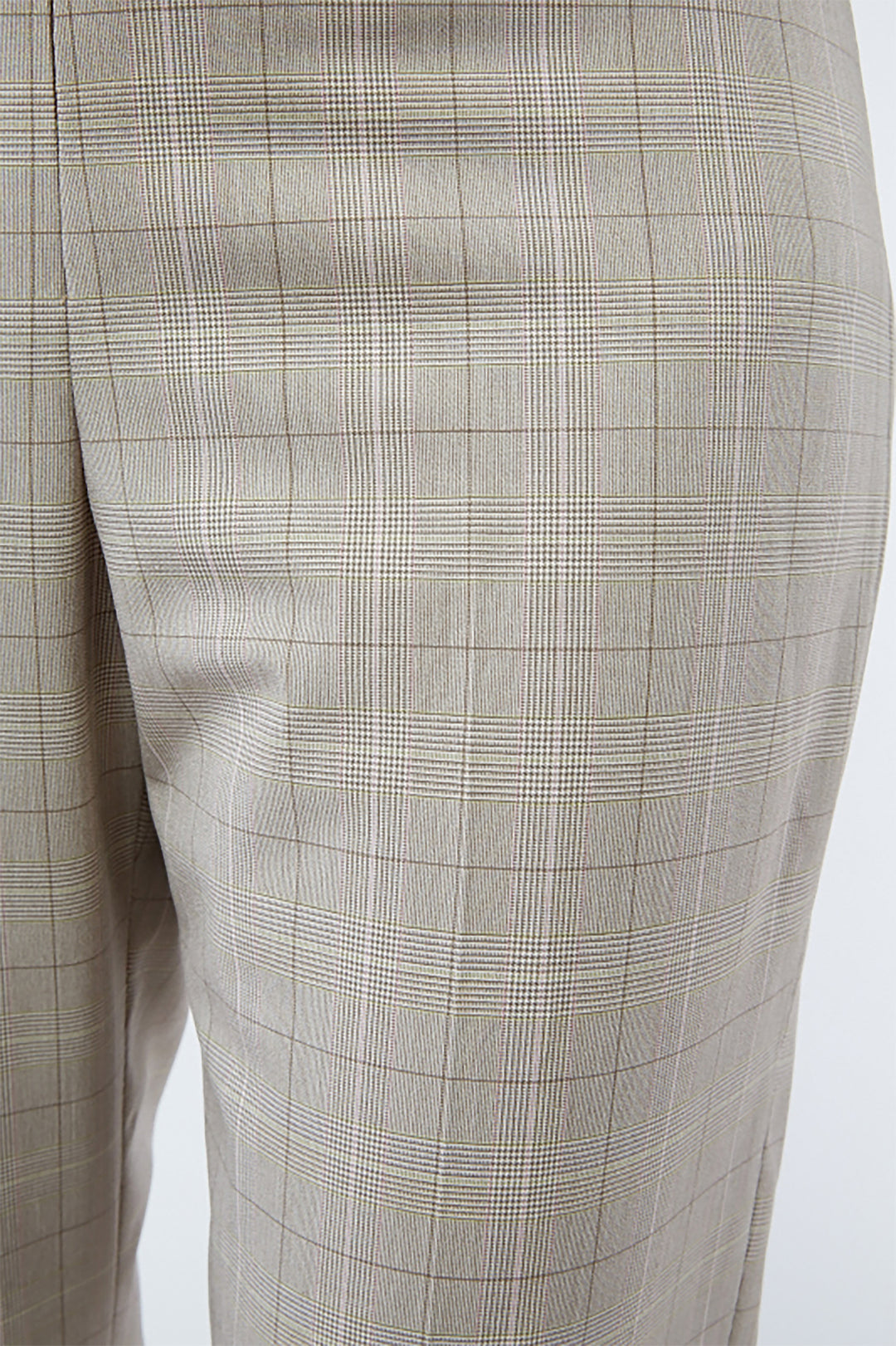 Randy Pant - Neutral Plaid: FINAL SALE