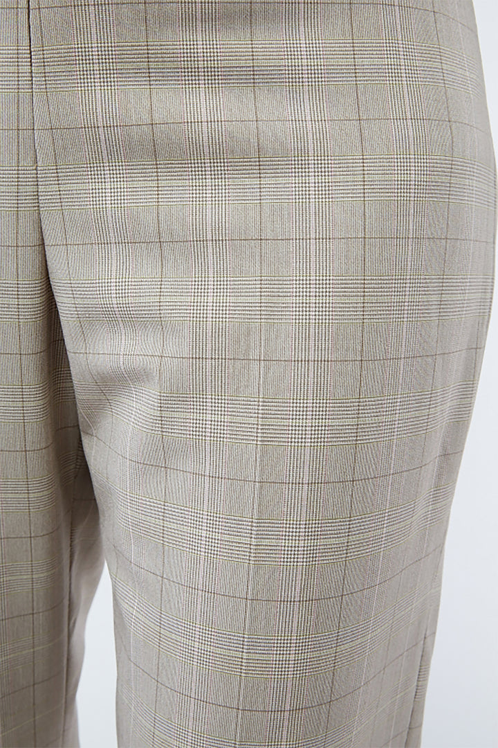 Randy Pant - Neutral Plaid: FINAL SALE