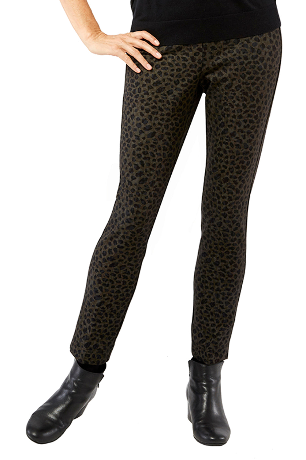 Jerry Pant- Print Knit: FINAL SALE