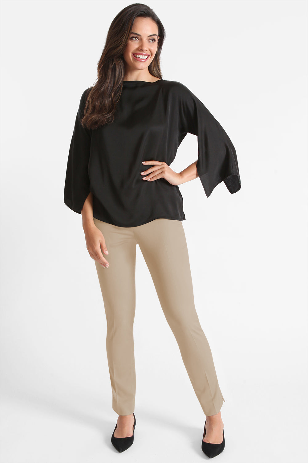 Jasmine Pant - Cosmopolitan Sateen: FINAL SALE