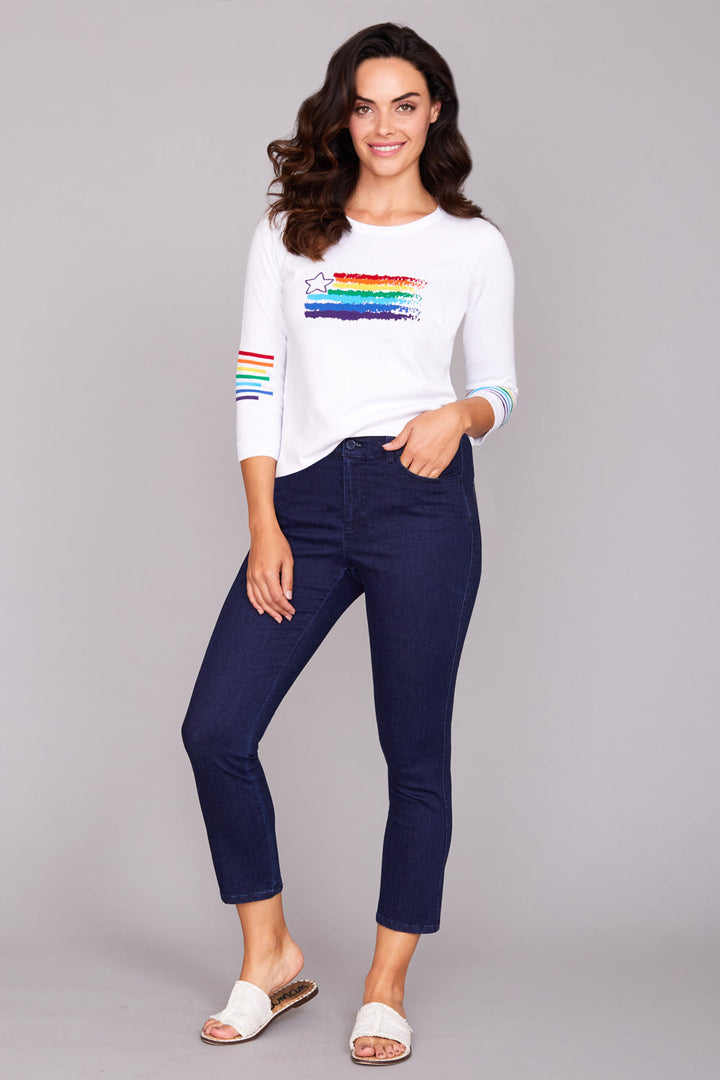 Casey Crop Jean: FINAL SALE