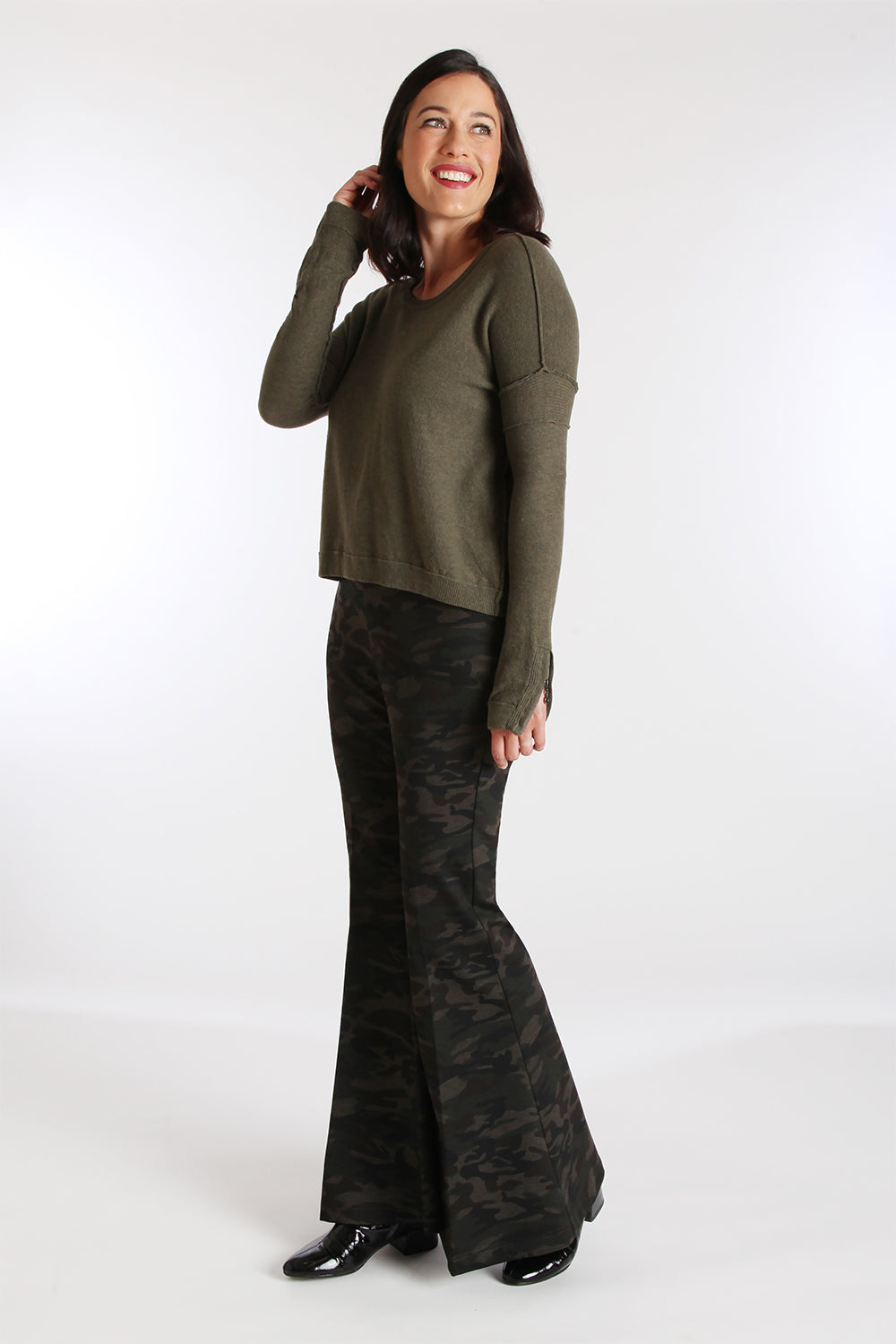 Camelot Pant - Print Knit: FINAL SALE