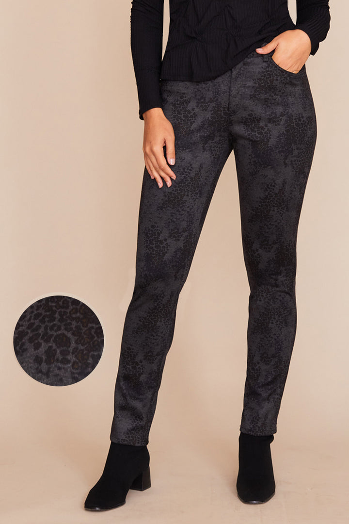 Twiggy Slim Jean - Printed Knit: FINAL SALE