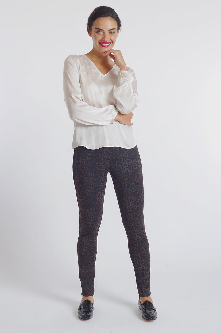 Ivy Jegging - Knit Print: FINAL SALE