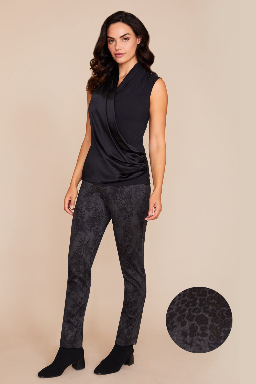Jasmine Pant - Printed Knit: FINAL SALE