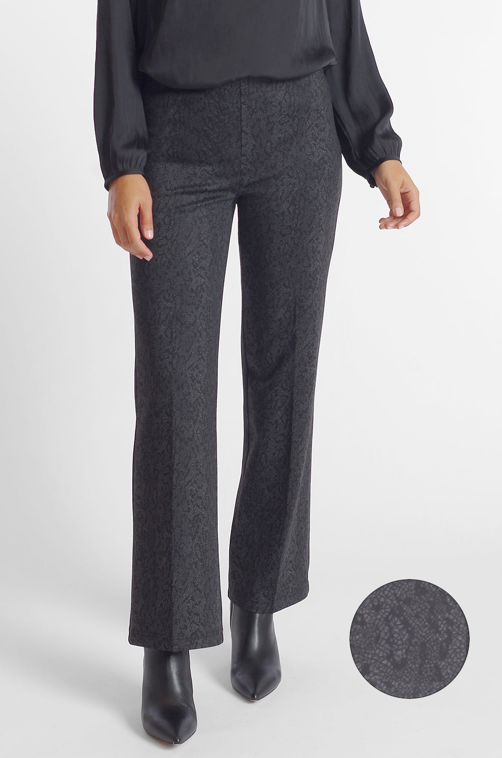 Jules Pant - Knit Print: FINAL SALE