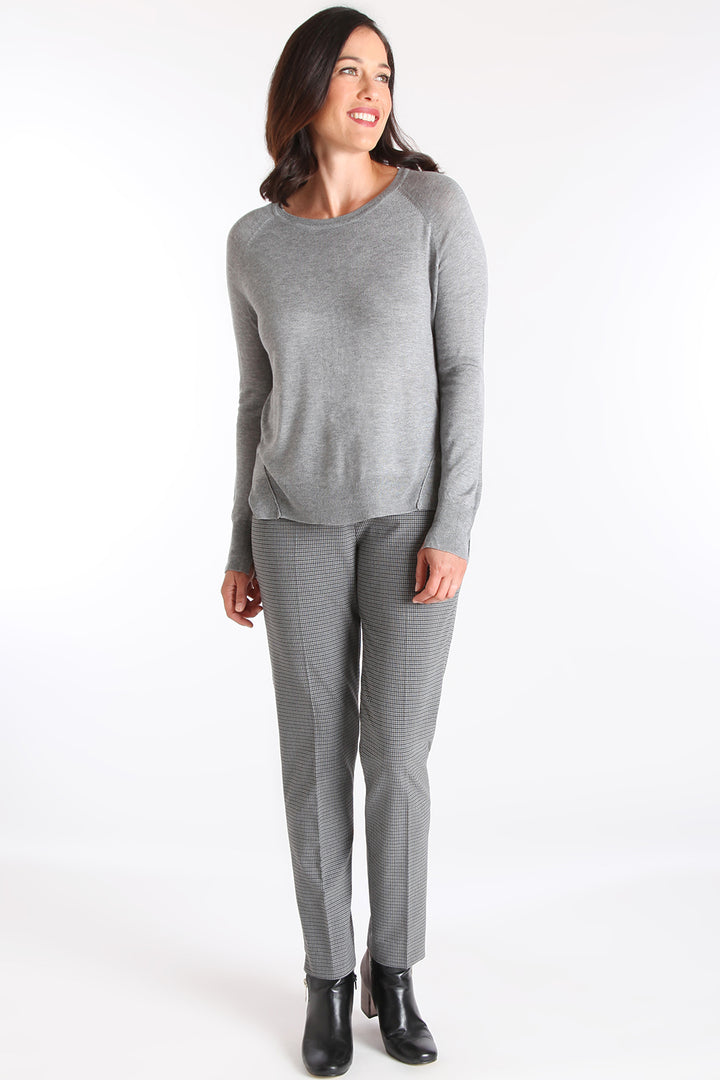 Jasmine Pant - Duchess Check: FINAL SALE