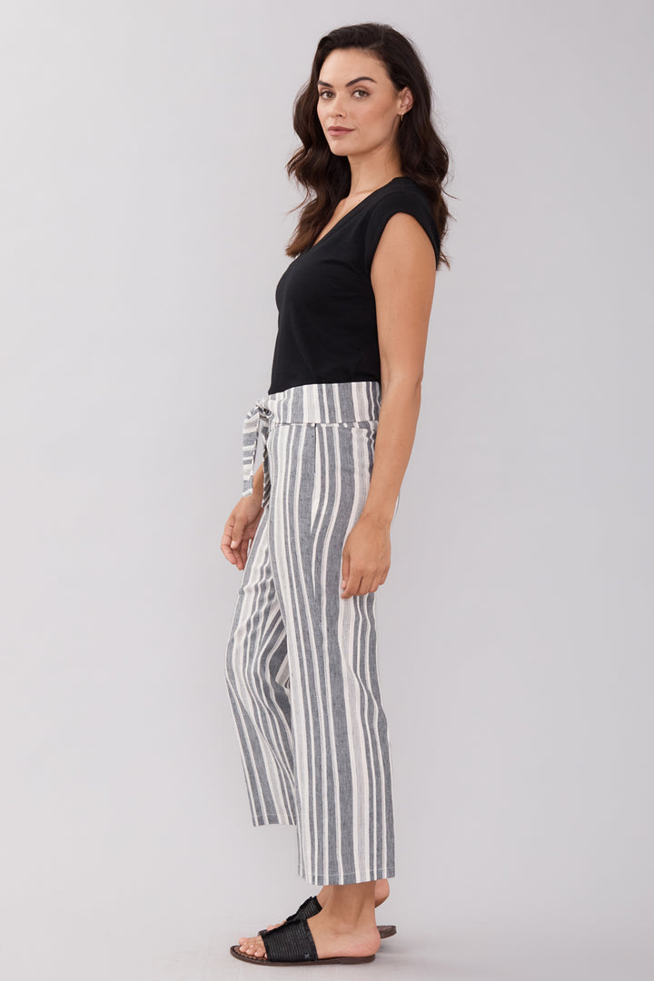 Noah Crop Pant - Liberty Linen: FINAL SALE