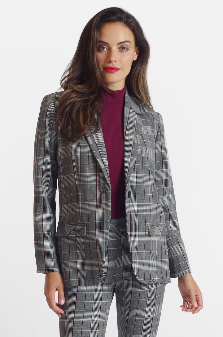 Harlow Jacket - Sussex Plaid: FINAL SALE