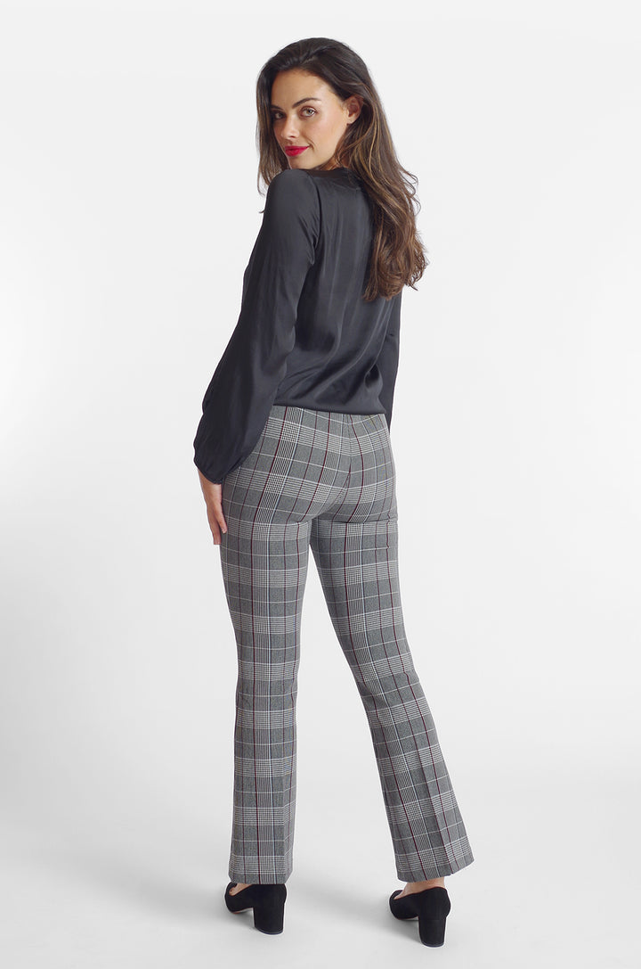 Cher Flare Pant - Sussex Plaid: FINAL SALE