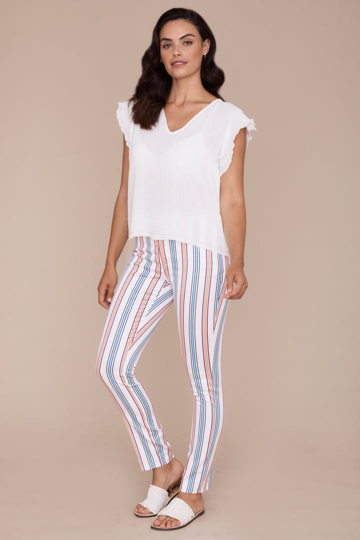 Twiggy Slim Jean - Parallel Stripe: FINAL SALE