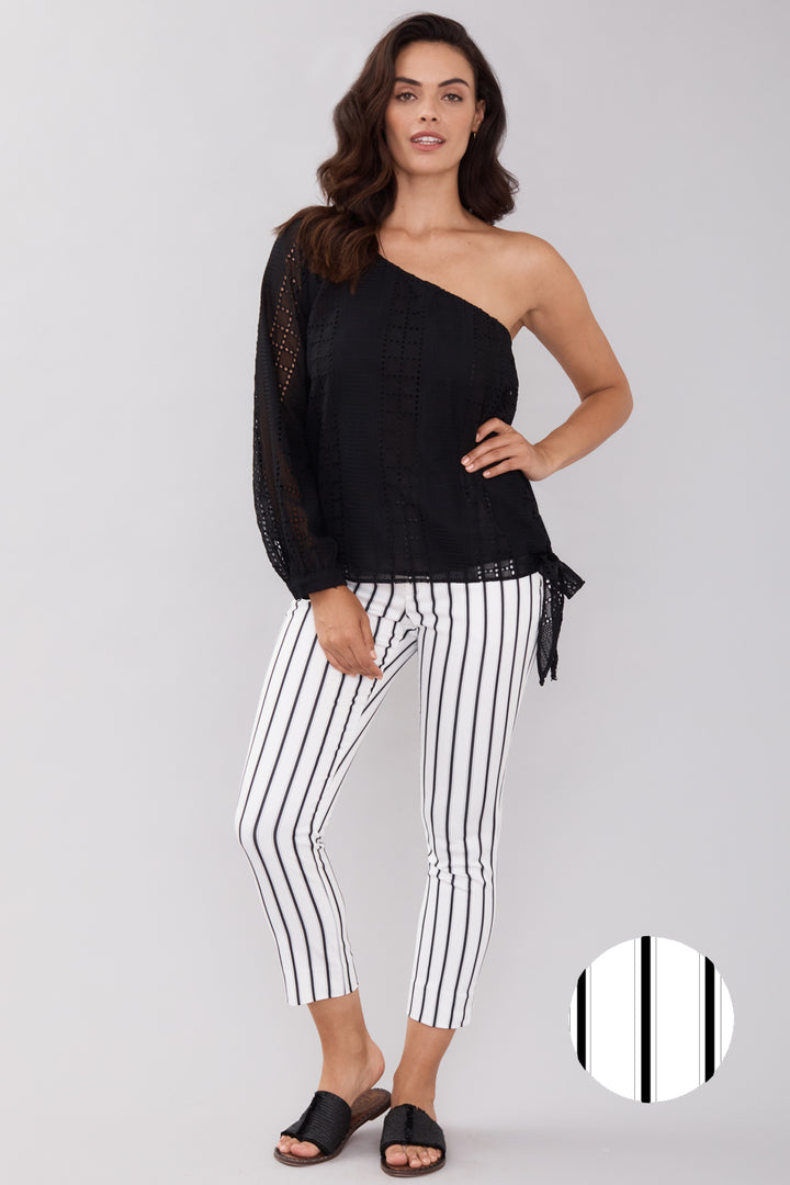 Zara Pant - Parallel Stripe: FINAL SALE